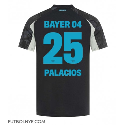 Camiseta Bayer Leverkusen Exequiel Palacios #25 Tercera Equipación 2024-25 manga corta